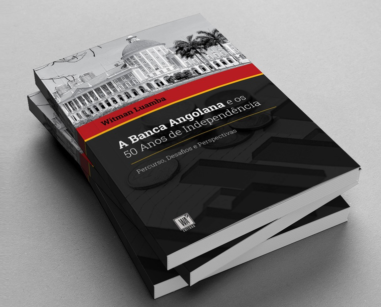 Capa do livro A Banca Angolana e os 50 Anos de Independência